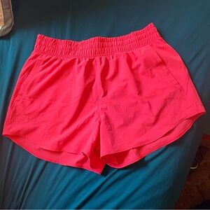 Under Armour Pink Athletic Shorts Lightweight Moisture-Wicking